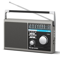 Rádio AM FM Portátil Retro Bluetooth com Melhor Recepção e Som Potente - imagem 2