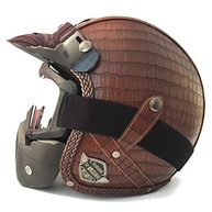 Capacete Moto Vintage Retro CC04: Estilo e Segurança para Sua Jornada - imagem 2