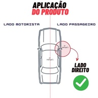 Lente Espelho Retrovisor Prisma 2013-2016 Lado Direito - Visão Clara e Segura - imagem 4