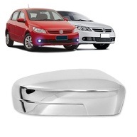 Kit 2 Capas Retrovisor Cromado (Sem Pisca) Gol G5, Voyage G5 e Saveiro G5 - 2008 a 2013 - imagem 1