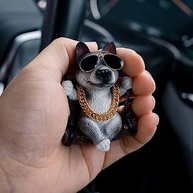 Acessório de Carro Husky Siberiano Floruit: Charme e Diversão para Seu Espelho Retrovisor - imagem 3