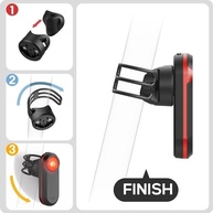 Suporte TUSITA para Garmin Varia RTL510/515/RVR315: Segurança e Estabilidade para Seu Radar Retrovisor - imagem 4