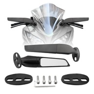 Espelho Retrovisor Stealth Wing para Motos Honda, Kawasaki e Suzuki - Design Ajustável e Campo de Visão Ampliado - imagem 2