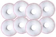 Kit 8 Rosquinhas de Amamentação Laváveis - Absorventes Reutilizáveis para Seios - imagem 2