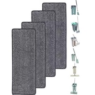 Kit Refil Mop Flat Microfibra Premium - 4 Unidades Laváveis e Reutilizáveis - imagem 2