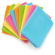 Kit 5 Panos de Microfibra para Limpeza Pesada - Multiuso e Reutilizável 25x25cm - imagem 2