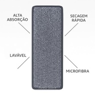 Kit 4 Refis Microfibra para Mop Spray - Lavável e Reutilizável - imagem 4