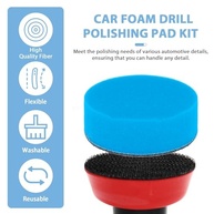 Kit de Almofadas de Polimento para Carro 44 Peças - Microfibra Reutilizável com Adaptadores M14 - imagem 3