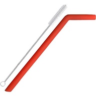 Kit Canudo Ecológico Reutilizável em Silicone com Escova - Alternativa Sustentável e Prática - imagem 2