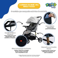 YouGo Maxi Baby: Carrinho de Bebê Reversível - imagem 2