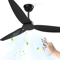 Ventilador de Teto 52" com Controle Remoto | 6 Velocidades, Reversível e Silencioso - imagem 2