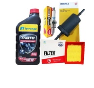 Kit Revisão Completa Honda Bros 150 (2006-2009): Óleo 10W30, Filtros e Vela NGK - imagem 2