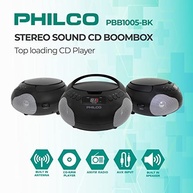 Philco Boombox Portátil: Reviva seus CDs com Som Estéreo e Rádio AM/FM - imagem 3