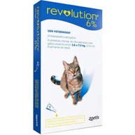 Revolution 6% Gatos: Proteção Total Contra Pulgas - imagem 1