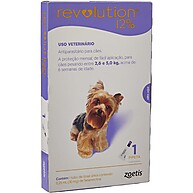 Revolution Cães: Proteção Total Contra Pulgas e Vermes - imagem 1