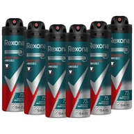 Rexona Invisible Antibacterial: Kit 6 Desodorantes - imagem 1