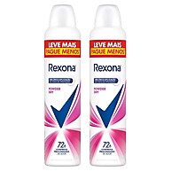 Rexona Powder Dry: Kit com 2 Desodorantes 250ml - imagem 1