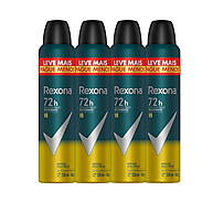 Rexona V8 Amarelo: Kit com 4 Desodorantes - imagem 1