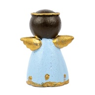 Anjo da Guarda Azul 8,5 cm - Imagem Rezando com Presente Incluso - imagem 5