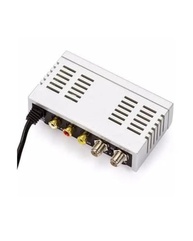 Mini Modulador RF Bivolt: Converta Áudio e Vídeo RCA para Coaxial RF com Fonte Integrada - imagem 4