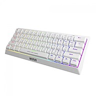Teclado Mecânico Marvo KG962GWH: Compacto, Rápido e com RGB - imagem 2