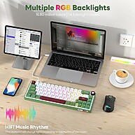 Teclado Mecânico RK R65: Hot-Swap e RGB! - imagem 2