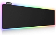 Mouse pad para jogos RGB, UtechSmart Mouse pad grande estendido macio com 14 modos de iluminação, 2 níveis de brilho, mousepads para teclado de computador 800 x 300 mm / 31,5 × 11,8 polegadas - imagem 2