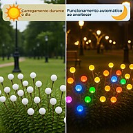 Espeto Solar Jardim: Ilumine com LED RGB! - imagem 2