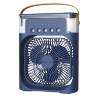 Mini Ventilador Climatizador Umidificador Portátil com LED RGB e 3 Velocidades - Refresque seu Ambiente - imagem 1
