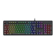 Teclado Membrana Gamer Redragon Netherbane Preto RGB K521-RGB - imagem 2