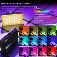 Luz Selfie RGB Portátil: Ilumine Suas Fotos! - imagem 2