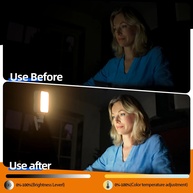 Iluminador LED RGB Magnético MIAOTU – Luz de Vídeo de Bolso 2500K-9000K - imagem 2