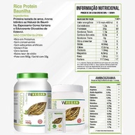 Rice Protein Sache Baunilha 33g WVegan Vegano Proteina de Arroz - imagem 6
