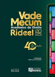Vade Mecum Acadêmico Rideel 2025 - 40ª Edição: Atualizado e Essencial para o Direito - imagem 1