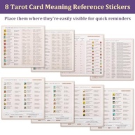 Mini Adesivos de Tarô Rider Waite - 1260 PCS para Journaling e Decoração - imagem 4