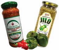Antepasto de Jiló 320g Riele + Antepasto de Pimenta Biquinho 350g Fogo Mineiro - imagem 2