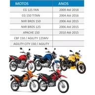 Combo Corrente Comando Riffel Original + Graxa: Cbf, Cg, Nxr Bros 125/150 (2004-2016) - imagem 3