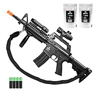 Rifle Airsoft M4 MR744: Realismo e Potência! - imagem 1