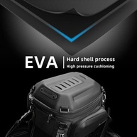 Bolsa Traseira Moto Rhinowalk: Impermeável, Expansível 12-18L e Case Rígido - imagem 5