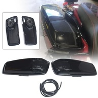 Alforje Rígido Preto Brilhante para Harley Touring 2014-2024: Street Glide, Road Glide e Mais! - imagem 3