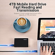 Cabo Micro B USB 3.0 VENTION: 5Gbps, Carregamento 3A e Conexão de Discos Rígidos - imagem 2