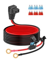 Cabo de Alimentação 12V para Geladeira de Carro RIIEYOCA: Conexão Segura e Estável com Fusível Integrado - imagem 1