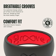 RING GRV ORIG BLK/RED10 - imagem 4