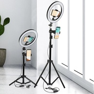 Ring Light 26cm: Iluminação Perfeita para Vídeos! - imagem 1