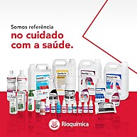 Água Oxigenada 10 Volumes 1L – Kit com 3 Unidades Rioquímica - imagem 1