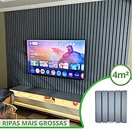 Ripado BOLD Cinza Claro 30x30: 4m² de Design Moderno e Fácil Aplicação - imagem 1