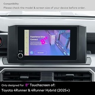 Película INNOSURE Vidro Temperado para Toyota 4Runner 2025/2026 - Proteção HD Anti-Risco - imagem 3