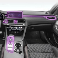 Proteção Premium para Console Genesis G70 2019-2023: Película TPU Transparente Anti-Risco - imagem 2