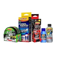 Kit Renovador de Faróis: Tira Riscos, Limpa e Protege com Brilho Duradouro! - imagem 2