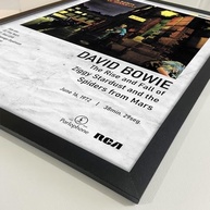 Quadro Álbum The Rise and Fall of Ziggy Stardust - David Bowie - 40x60cm | Moldura Preto Fosco - imagem 4